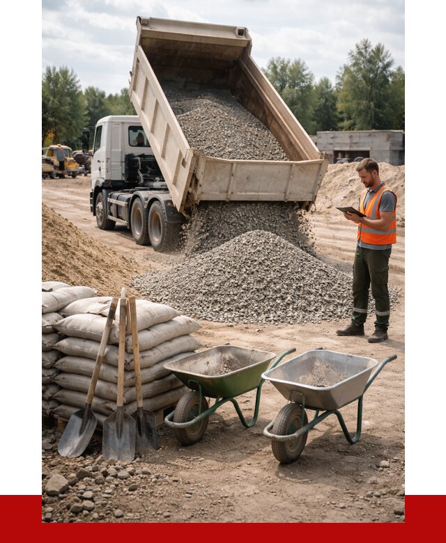 Доставка нерудных материалов в Качканаре от 1230 руб. | ПРОНЕРУДКчк