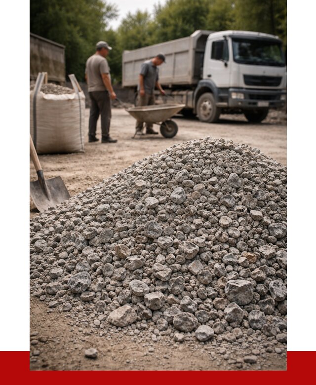 Гранитный щебень фракция 20-40 в Качканаре от 3281 руб. ПРОНЕРУДКчк