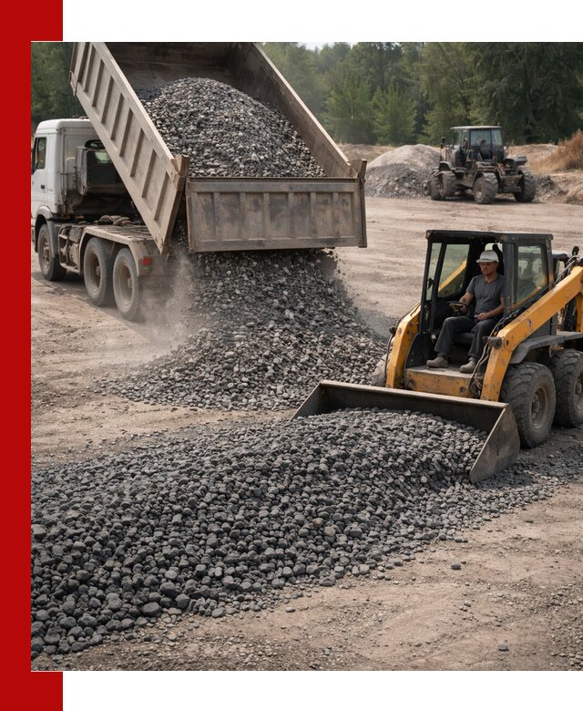 Гранитный щебень фракция 40-70 с доставкой в Качканаре