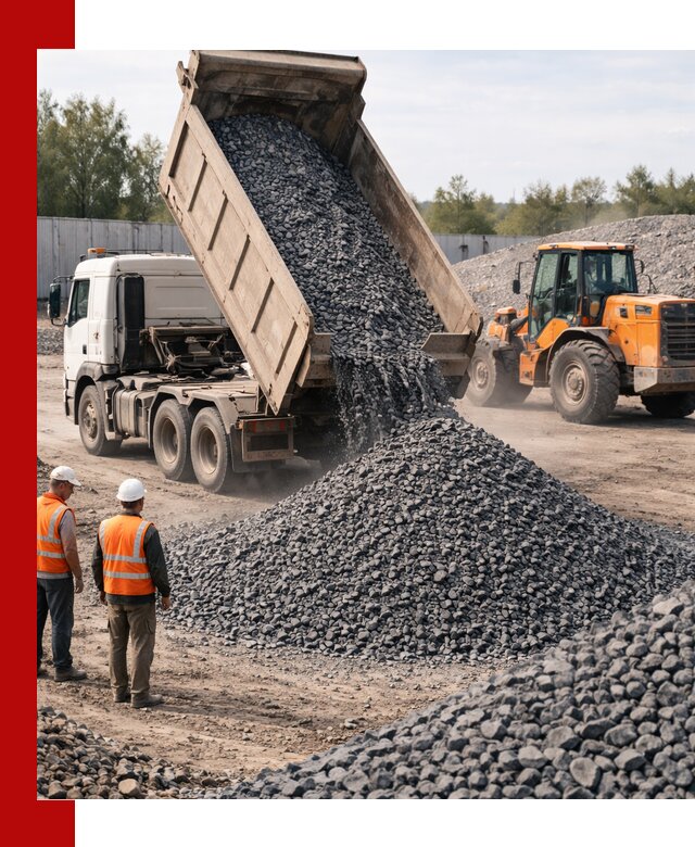 Доставка и продажа щебня габбро-диабаза в Качканаре