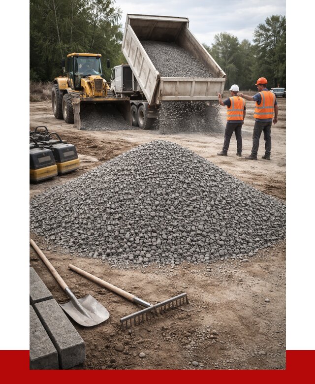 Гравийный щебень купить в Качканаре от 2256 р. ПРОНЕРУДКчк