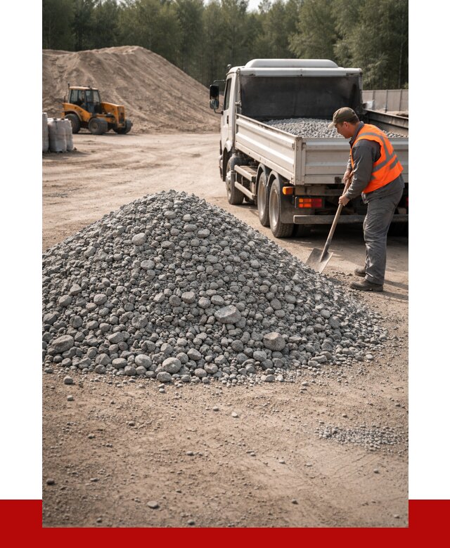 Гравийный щебень фракция 5-10 в Качканаре от 2256 р. | ПРОНЕРУДКчк