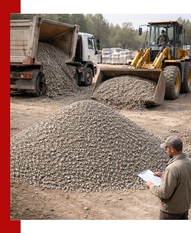 Гравийный щебень фракция 5–10 с доставкой в Качканаре