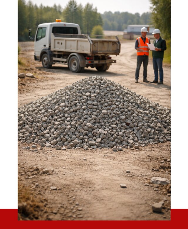 Гравийный щебень фракция 20-40 в Качканаре от 1230 р. | ПРОНЕРУДКчк
