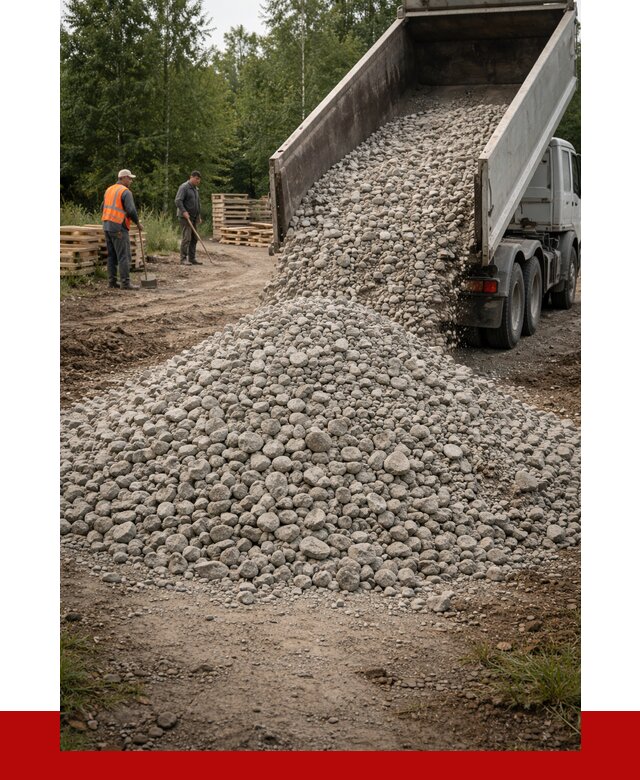 гравийный щебень фракция 70-120 в Качканаре от 2512 р. ПРОНЕРУДКчк