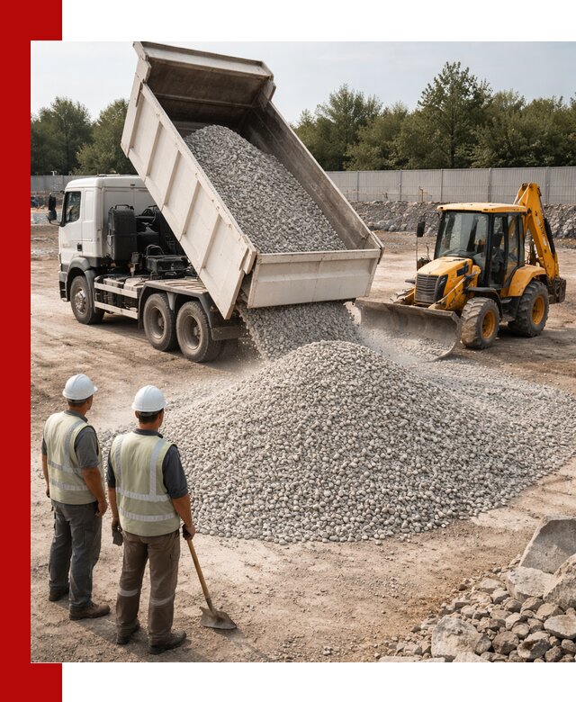 Купить известняковый щебень фракции 5–10 мм с доставкой в Качканаре