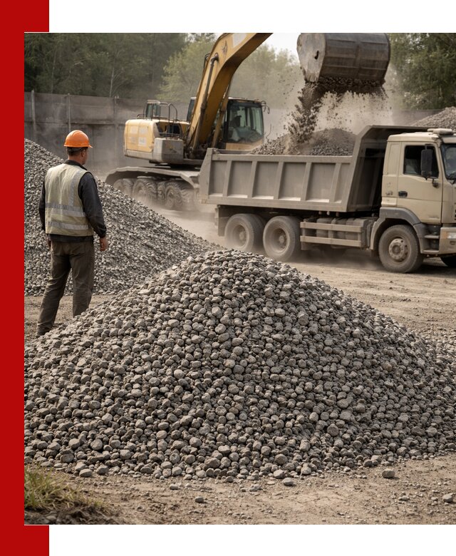 Шлаковый щебень фракция 5-20 с доставкой в Качканаре