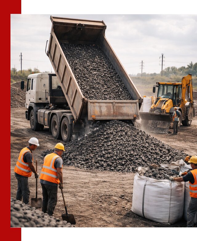 Шлаковый щебень фракция 40-70 с доставкой в Качканаре