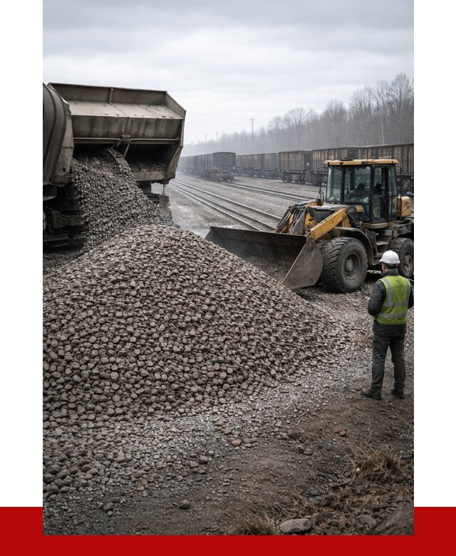 Купить железнодорожный щебень в Качканаре от 2871 р. | ПРОНЕРУДКчк