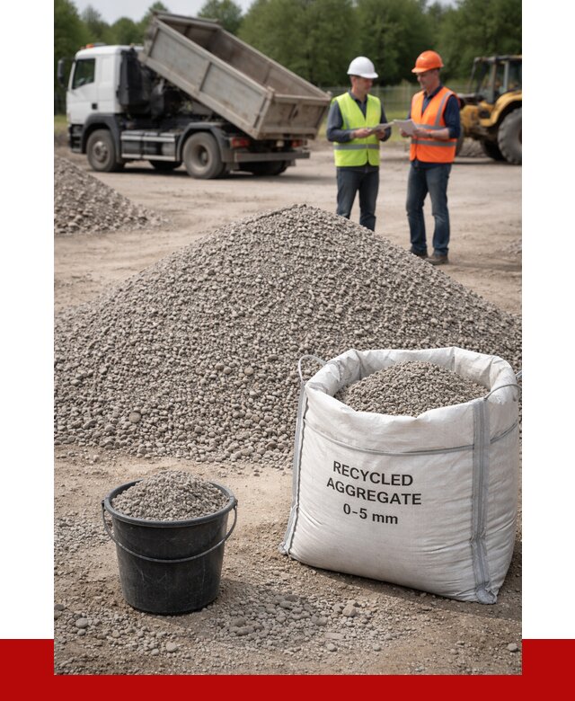 Вторичный щебень фракция 0-5 в Качканаре от 1640 р. ПРОНЕРУДКчк