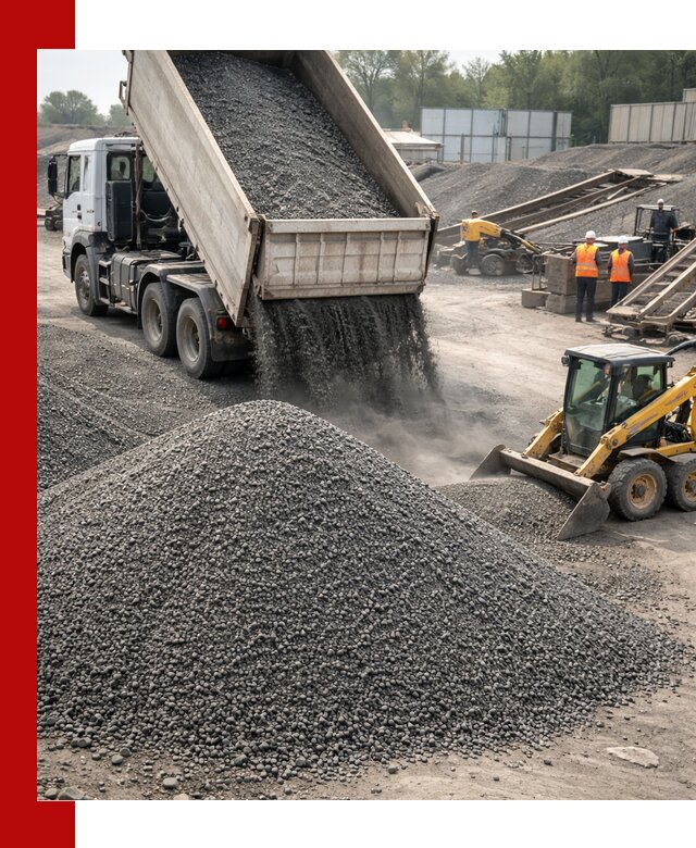 Вторичный щебень фракция 0–5 с доставкой в Качканаре