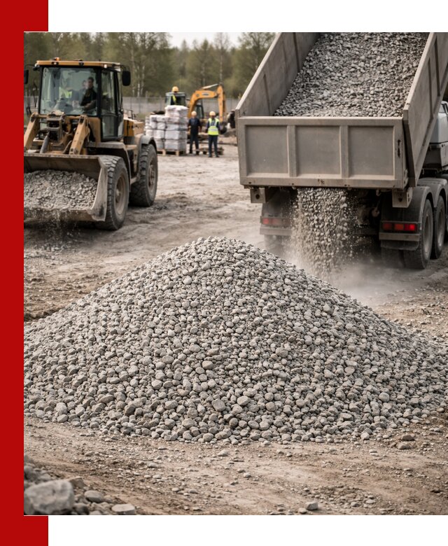 Вторичный щебень фракции 5-20 в Качканаре — доставка и продажа крупнотоннажно