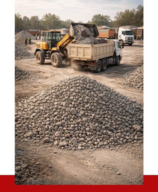 Вторичный щебень фракция 40-70 в Качканаре от 1784 р, ПРОНЕРУДКчк