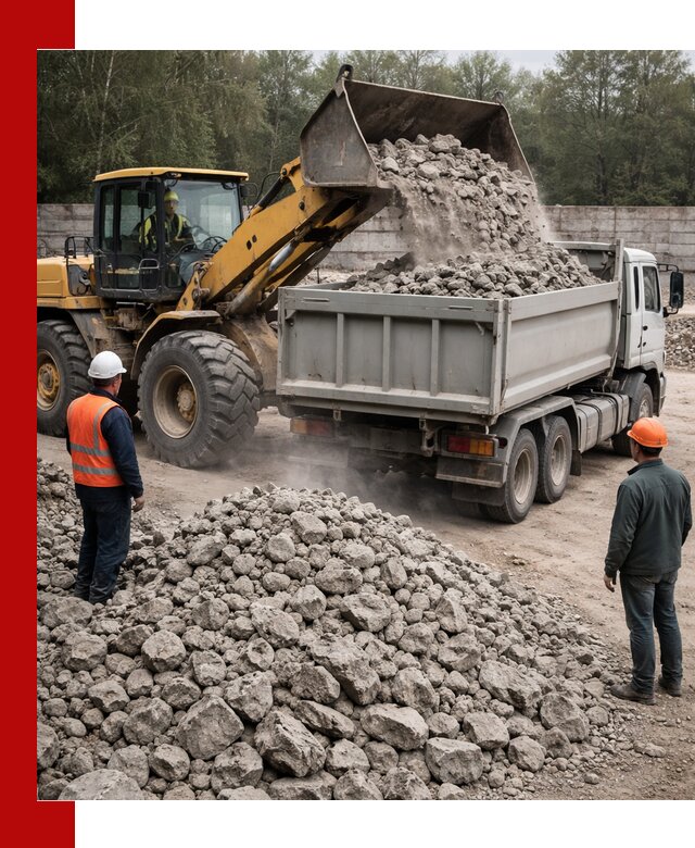 Вторичный щебень фракция 70–150 в Качканаре с доставкой