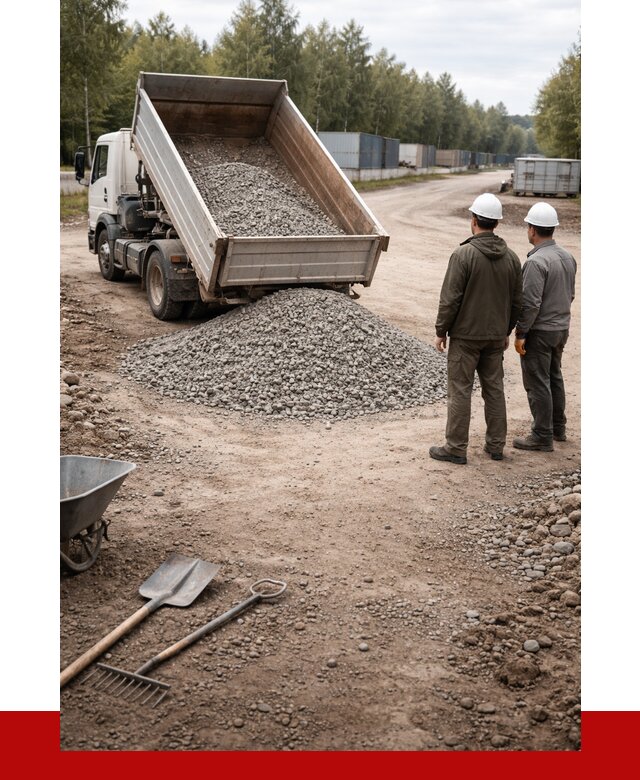 Бетонный щебень фракция 5-20 в Качканаре от 3281 р., ПРОНЕРУДКчк