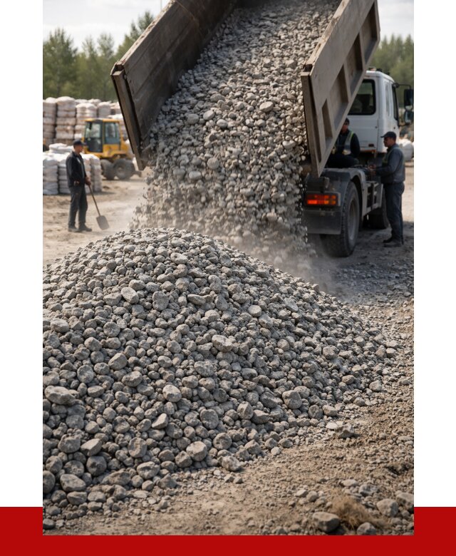 Бетонный щебень фракция 40-70 в Качканаре от 1846 р. ПРОНЕРУДКчк