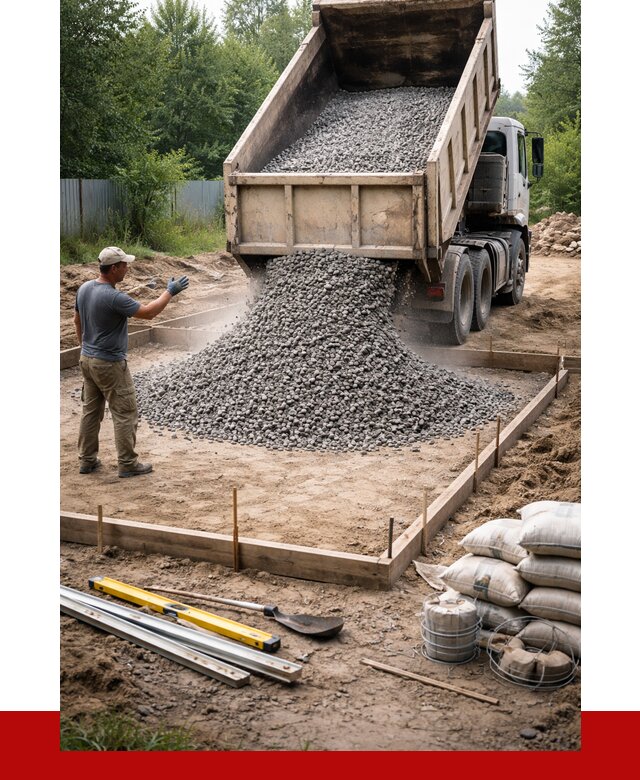 Купить щебень для фундамента в Качканаре от 4614 р. | ПРОНЕРУДКчк