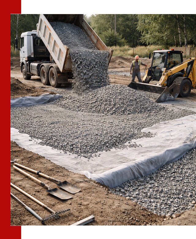 Щебень для фундамента с доставкой в Качканаре