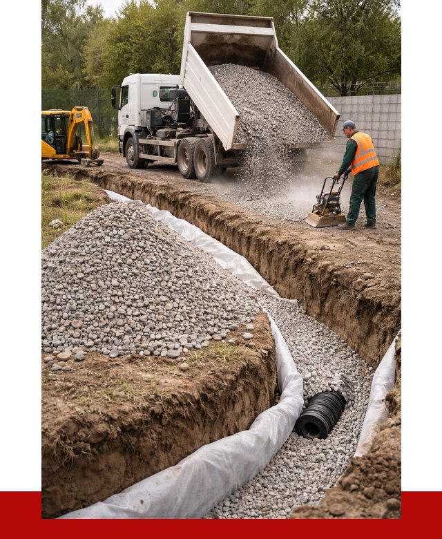 Щебень для дренажа в Качканаре от 1897 р., ПРОНЕРУДКчк доставка