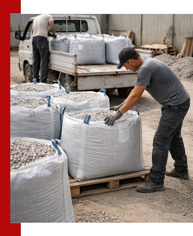 Доставка щебня в мешках по выгодным ценам в Качканаре