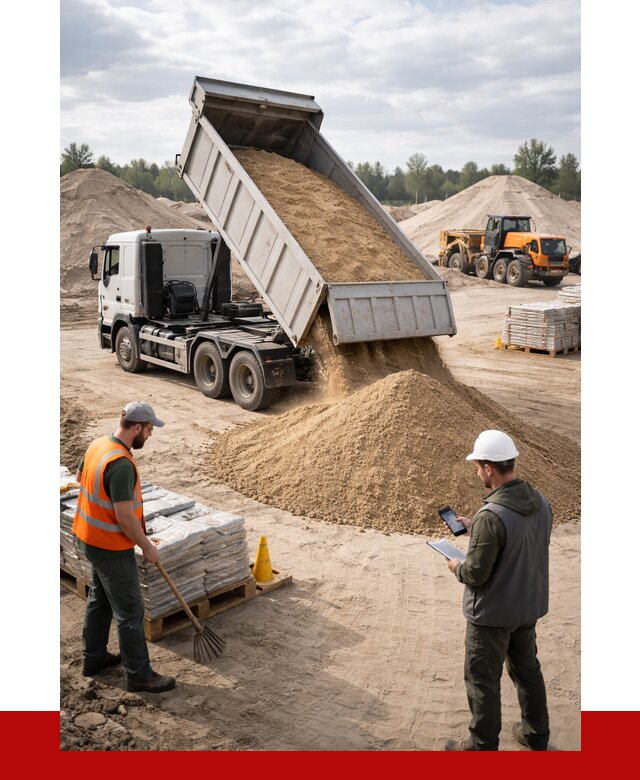 Карьерный песок с доставкой в Качканаре от 3691 р. ПРОНЕРУДКчк