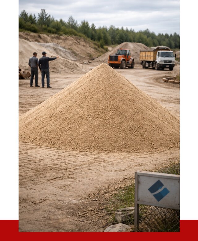 Карьерный песок навалом в Качканаре от 1846 р. | ПРОНЕРУДКчк