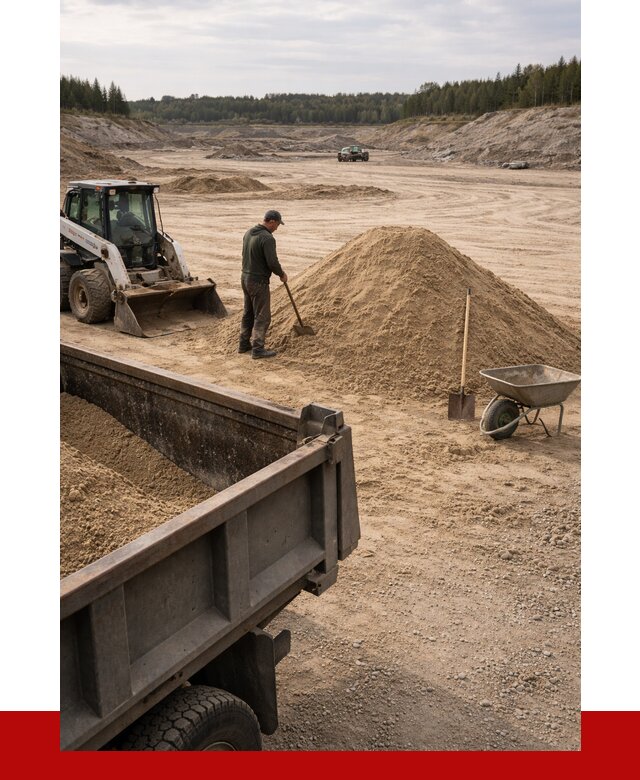 Карьерный песок среднезернистый в Качканаре, от 2256 р. ПРОНЕРУДКчк
