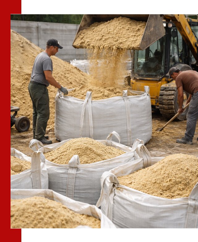 Поставка качественного песка для кладки в Качканаре