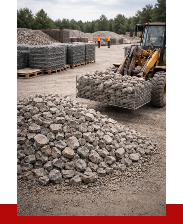 Камень для габионов фракция 70-150 в Качканаре от 4306 р. | ПРОНЕРУДКчк