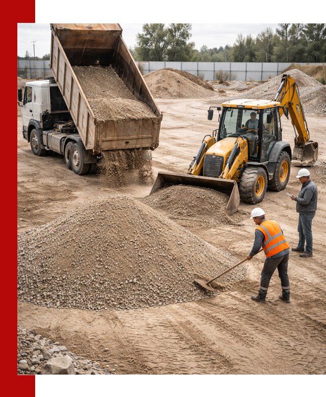 Поставка и доставка ПГС С4 в мешках и самосвалах в Качканаре