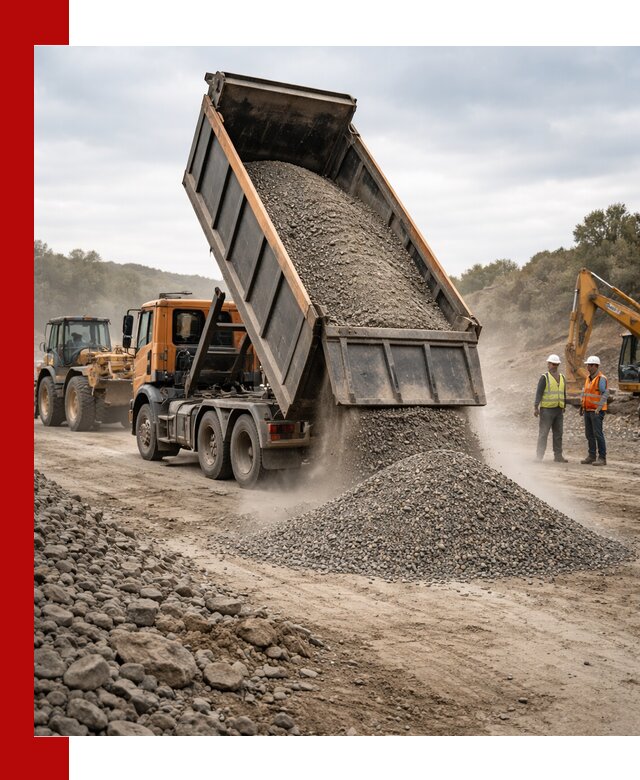 Щебёночно-песчаная смесь ЩПС С1 с доставкой в Качканаре