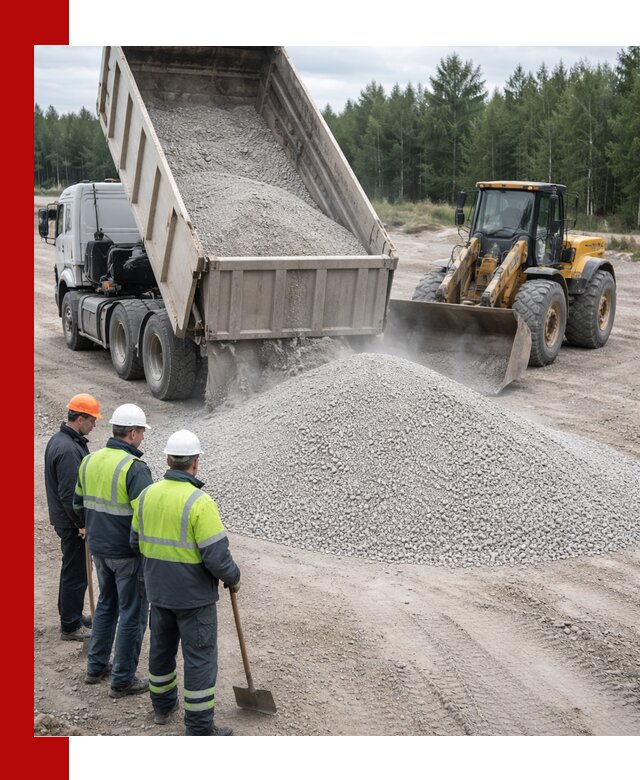 Известняковый отсев 0-5 доставка в Качканаре быстро и выгодно