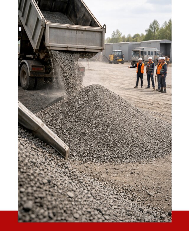 Гравийный отсев 0-5 в Качканаре от 1230 р. с доставкой | ПРОНЕРУДКчк