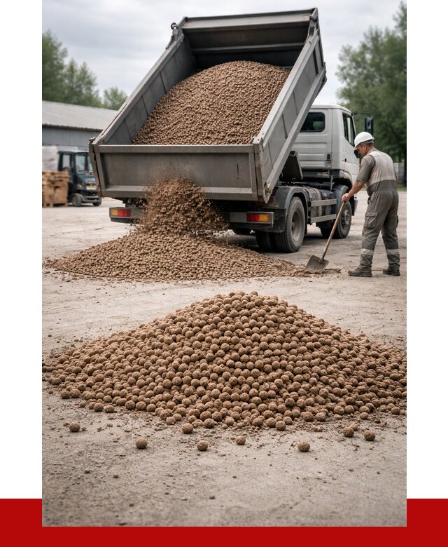 Керамзит с доставкой в Качканаре от 4306 р. за м3 | ПРОНЕРУДКчк