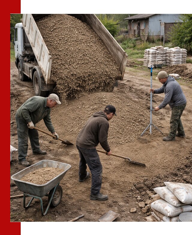Керамзитовый песок с доставкой в Качканаре оптом и в розницу