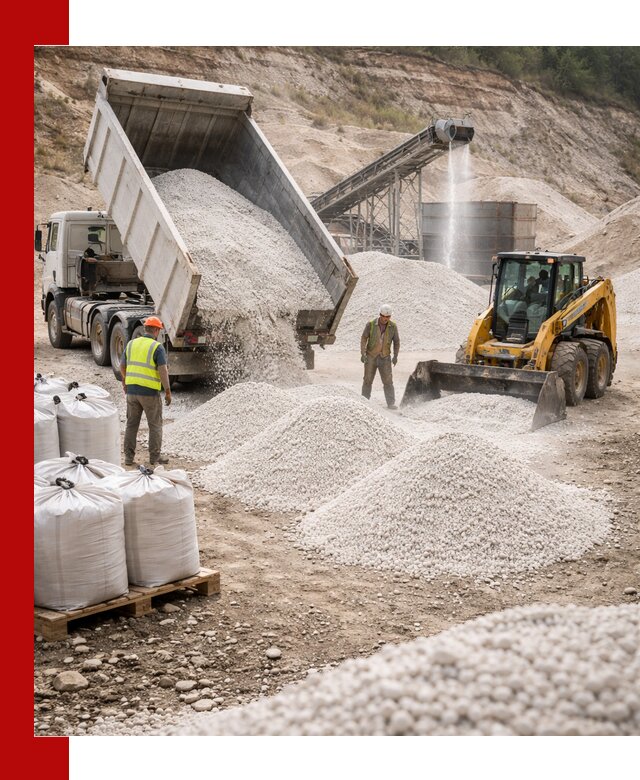 Доставка перлита в Качканаре для тепло-, звуко- и гидроизоляции