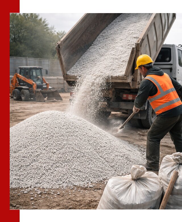 Доставка перлита вспученного в Качканаре оптом и в розницу