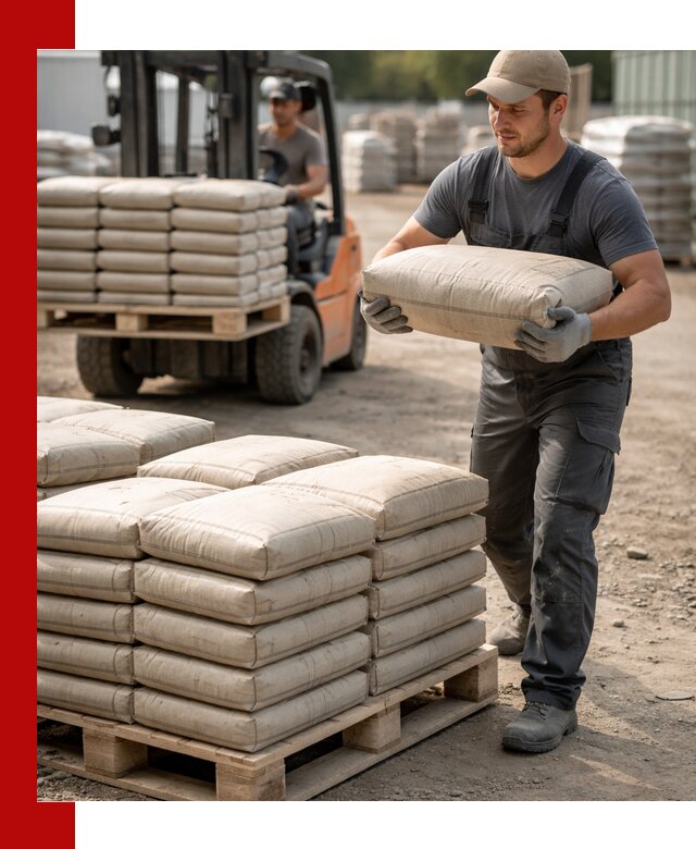 Доставка цемента в мешках оптом и в розницу в Качканаре