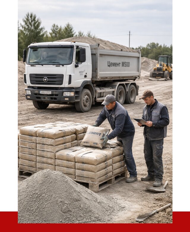 Купить цемент м500 с доставкой в Качканаре от 5332 р. | ПРОНЕРУДКчк