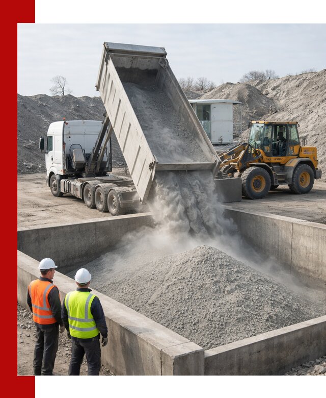 Доставка цемента навалом в Качканаре крупными партиями