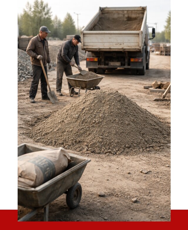 Цементно-песчаная смесь М150 в Качканаре от 4819 р. | ПРОНЕРУДКчк