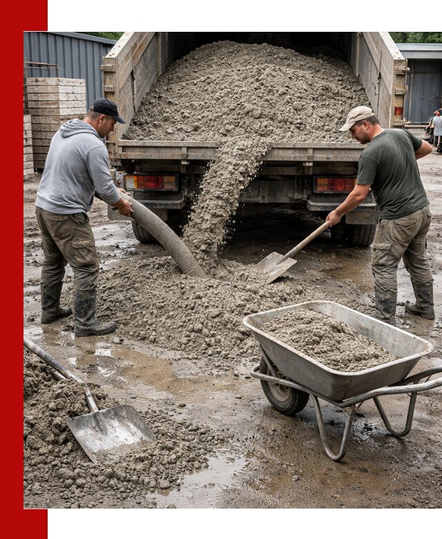 Цементно-песчаная смесь М150 доставка в Качканаре