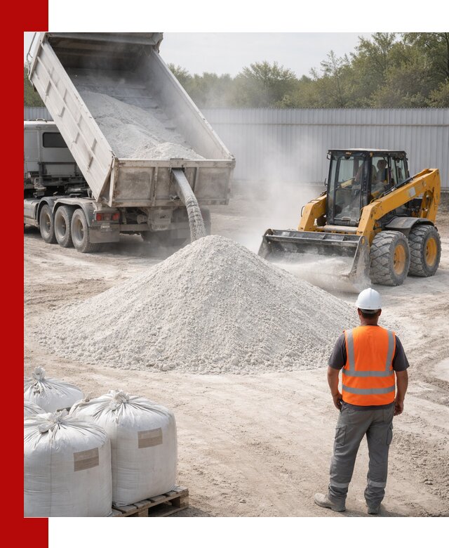 Доставка и продажа известняковой муки в Качканаре