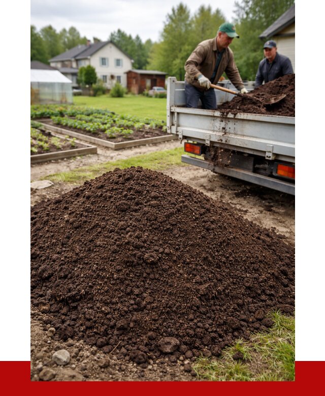 Плодородный грунт в Качканаре с доставкой от 4306 р. | ПРОНЕРУДКчк