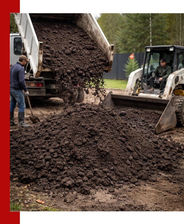 Плодородный грунт с доставкой в Качканаре для садов и огородов