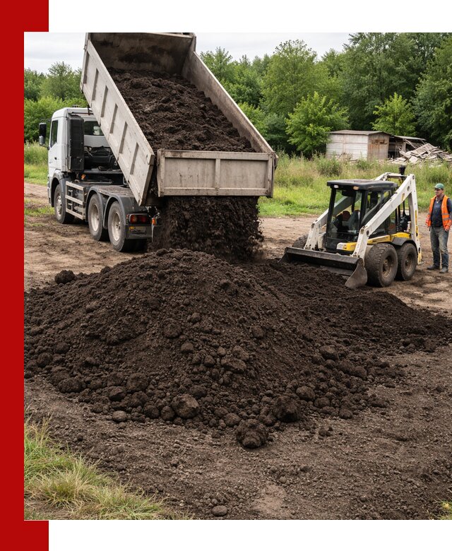 Поставка плодородной земли с доставкой самосвалом в Качканаре