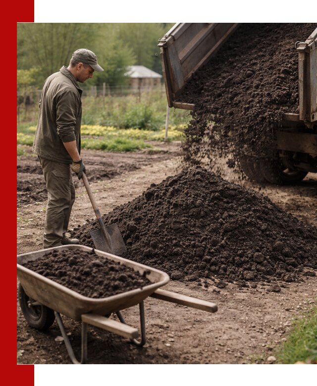 Доставка качественной земли для огорода в Качканаре