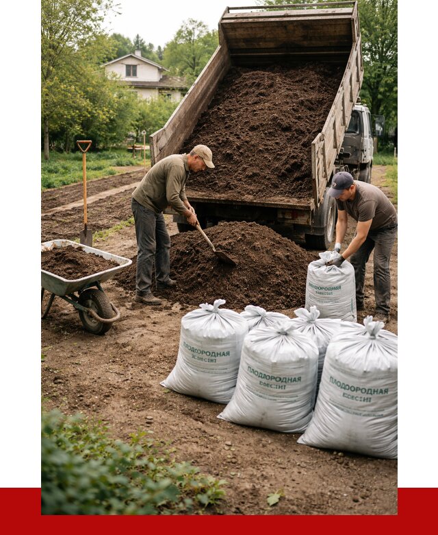 Плодородная смесь в Качканаре от 4306 р./куб с доставкой | ПРОНЕРУДКчк