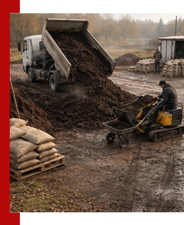 Кислый торф в доставке по выгодным ценам в Качканаре