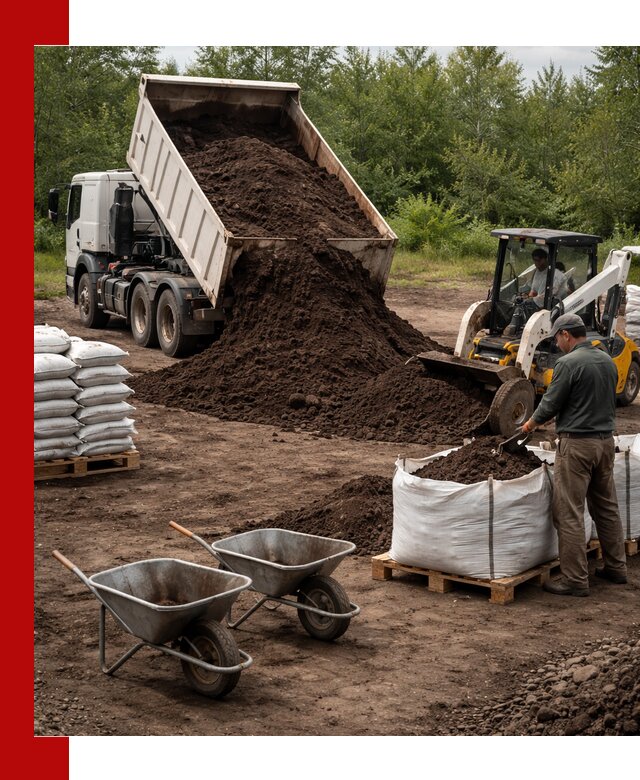 Доставка и продажа торфогрунта в Качканаре оптом и в розницу